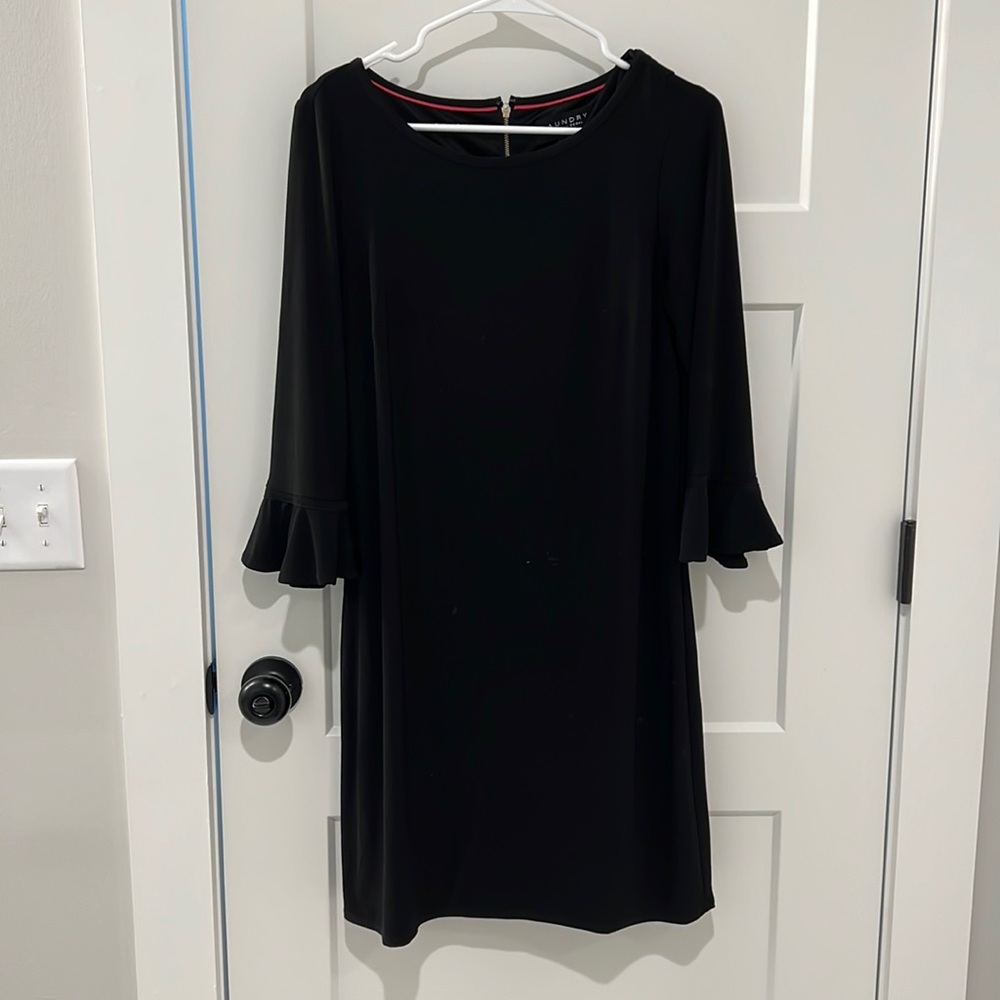Black long sleeve dress